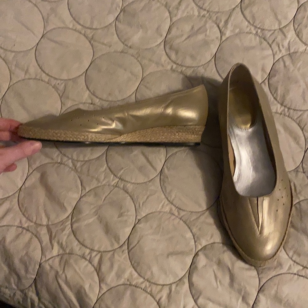 Ros Hommerson mini wedge gold 9